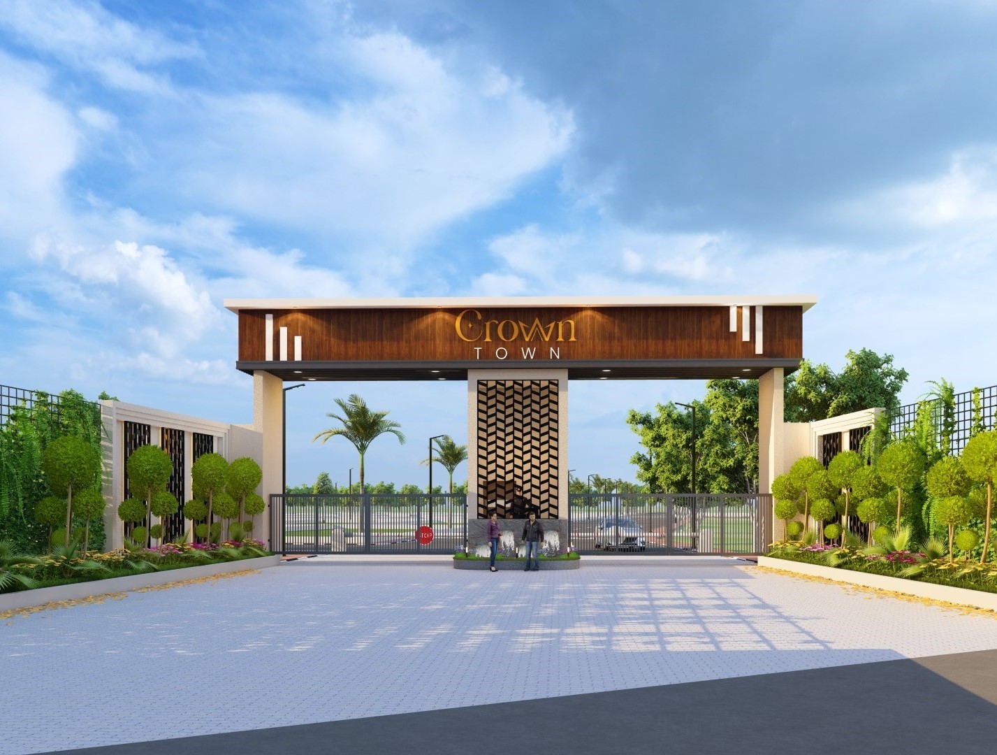 Crown Town Phase I township, Outer Ring Road, Lucknow